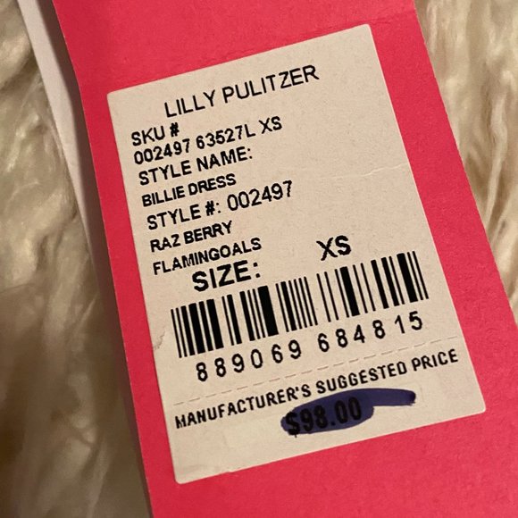 NWT Lilly Pulitzer Billie Ruffle Swing Dress, XS - Picture 5 of 5